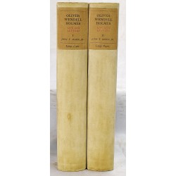 Life and Letters of Oliver Wendell Holmes, in Two Volumes (Includes ALS from Holmes to Thomas Bailey Aldrich)